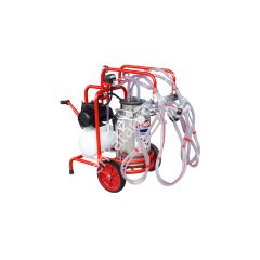 SM 250 KK tek güğüm dört sağım krom güğümlü kuru süt sağım makinesi, keçi için