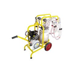 SM 250 KK tek güğüm dört sağım alüminyum güğümlü turbo yağlı süt sağım makinesi, keçi için