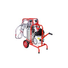 SM 250 KK tek güğüm dört sağım krom güğümlü kuru süt sağım makinesi, koyun için