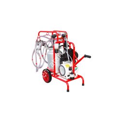 SM 250 KK tek güğüm dört sağım alüminyum güğümlü damlama yağlı süt sağım makinesi, koyun için