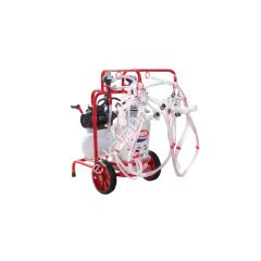 SM 250 KK tek güğüm dört sağım alüminyum güğümlü damlama yağlı süt sağım makinesi, koyun için