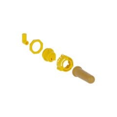 Hijyenik adaptörlü buzağı emziği 38050 kodlu hijyenik buzağı emzirme kovası için