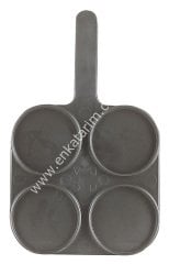 Shalm mastitis test plakası, siyah