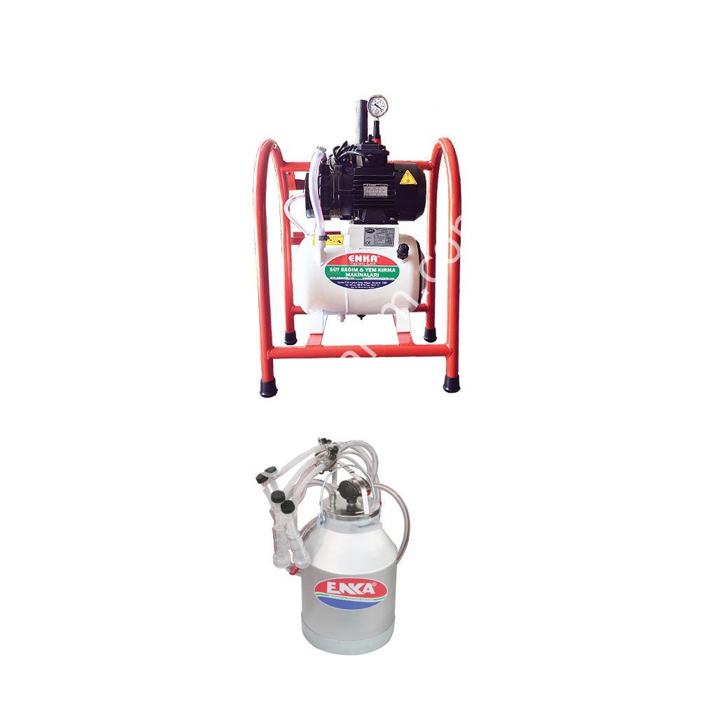 SM 850 KK tek güğüm çift sağım alüminyum güğümlü turbo yağlı süt sağım makinesi, keçi için