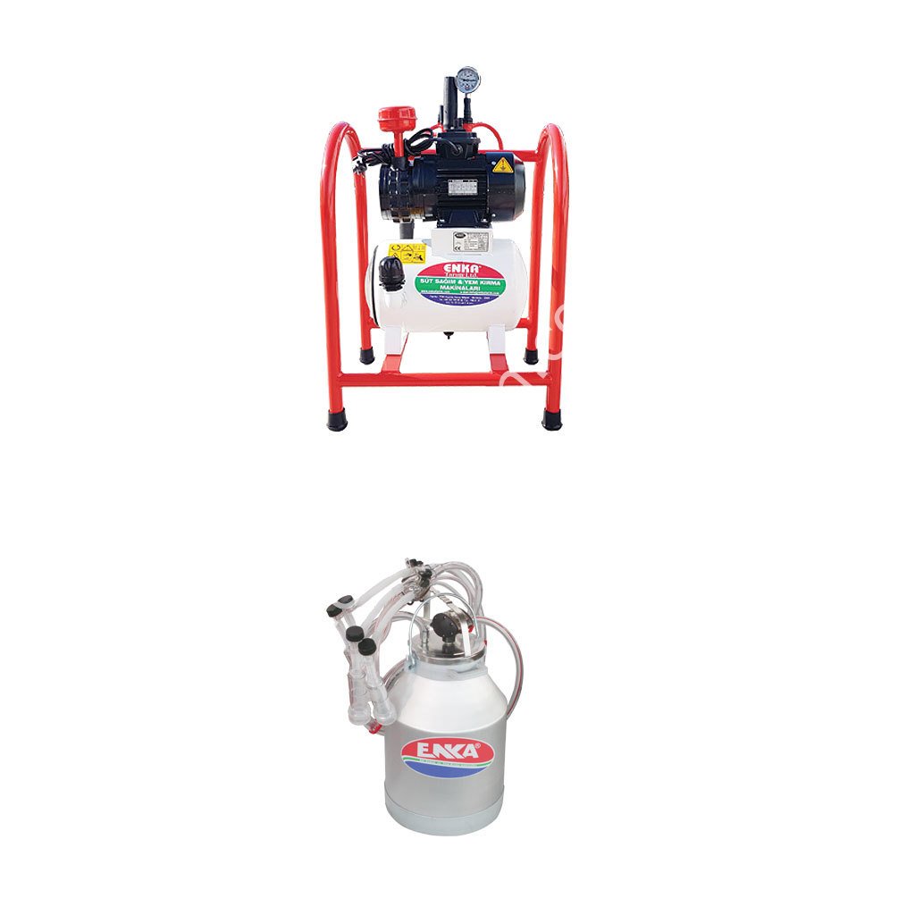 SM 850 KK tek güğüm çift sağım alüminyum güğümlü kuru süt sağım makinesi, koyun için