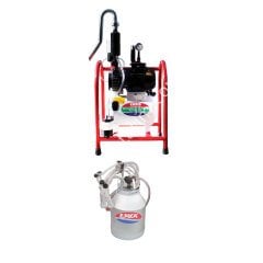 SM 850 KK tek güğüm çift sağım alüminyum güğümlü damlama yağlı süt sağım makinesi, koyun için