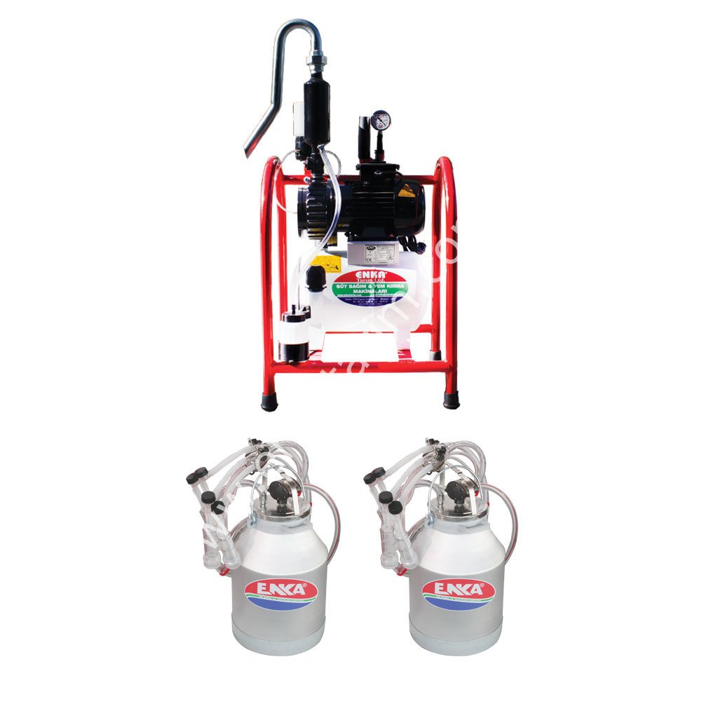 SM 800 KK çift güğüm dört sağım alüminyum güğümlü damlama yağlı süt sağım makinesi, keçi için