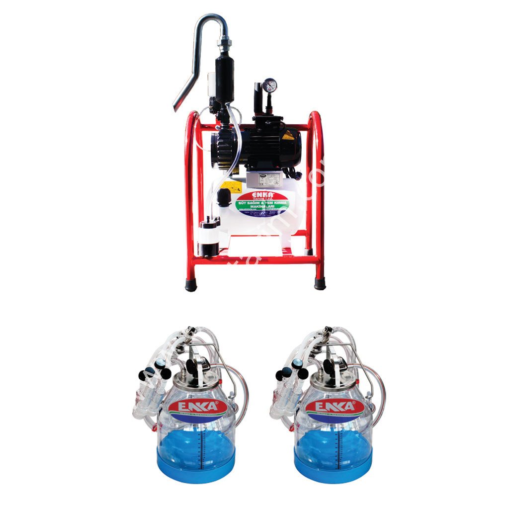 SM 800 KK çift güğüm dört sağım şeffaf güğümlü damlama yağlı süt sağım makinesi, keçi için