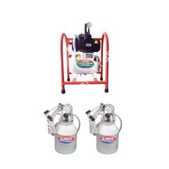 SM 800 KK çift güğüm dört sağım alüminyum güğümlü turbo yağlı süt sağım makinesi, koyun için