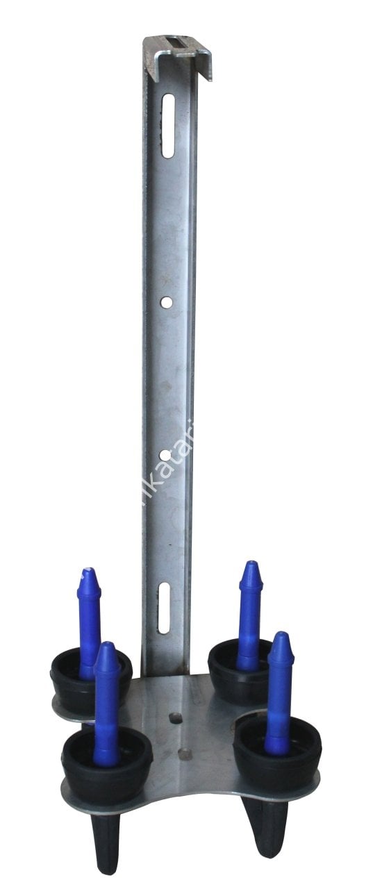 İnek için duvara montaj yıkama başlığı