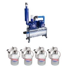 Koyun için VPG 404 4 alüminyum güğümlü süt sağım sistemi