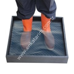 50 x 60 x 8 cm kauçuk ayak dezenfektan havuzu