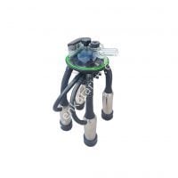 Uzun kauçuk memelikli krom kılıflı Ø 27 mm 250 ccm inek pençeli inek sağım demedi