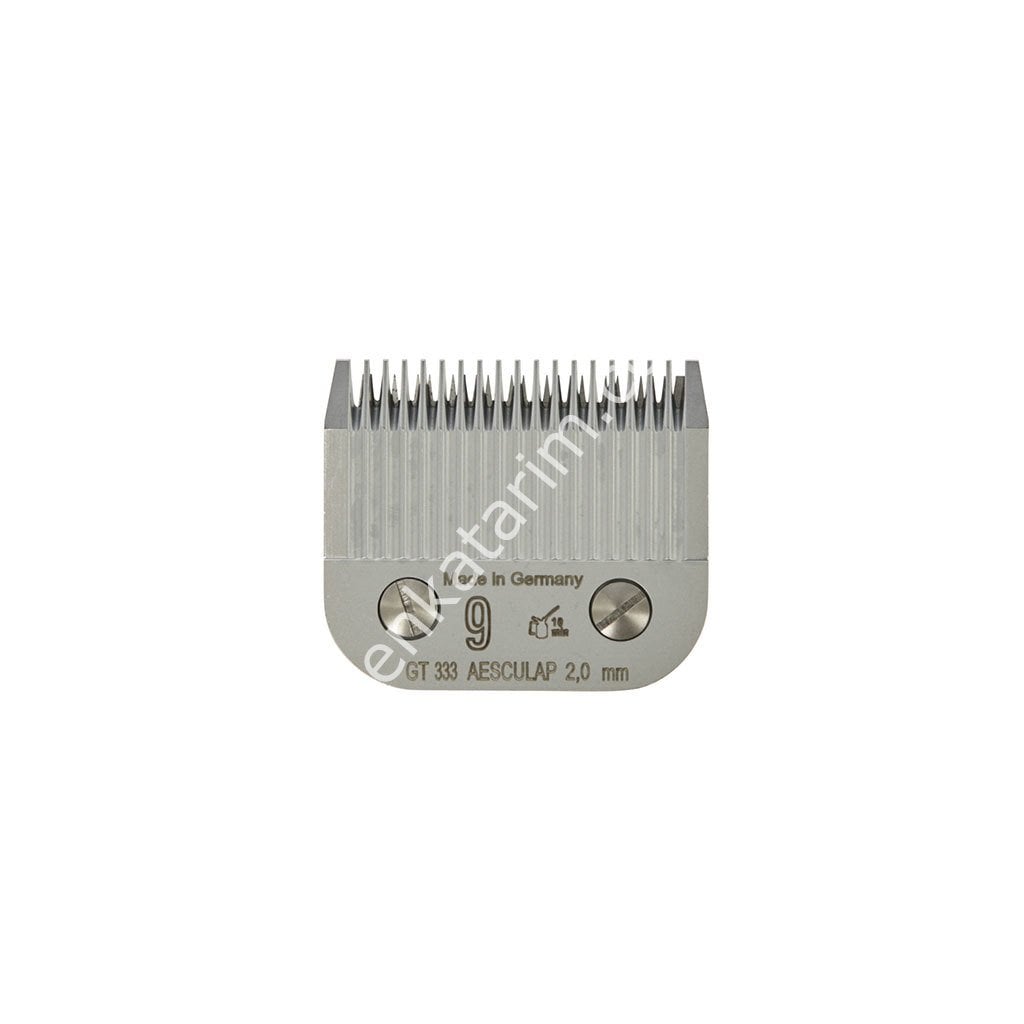 Aesculap 2 x 40 mm evcil hayvan kırkım makinesi bıçağı
