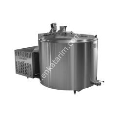 1030 lt açık tip, trifaze 2 sağım süt soğutma tankı