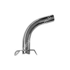 Ø 51 - 70 mm 14 x 16 mm kelepçeli 90° paslanmaz süt girişi