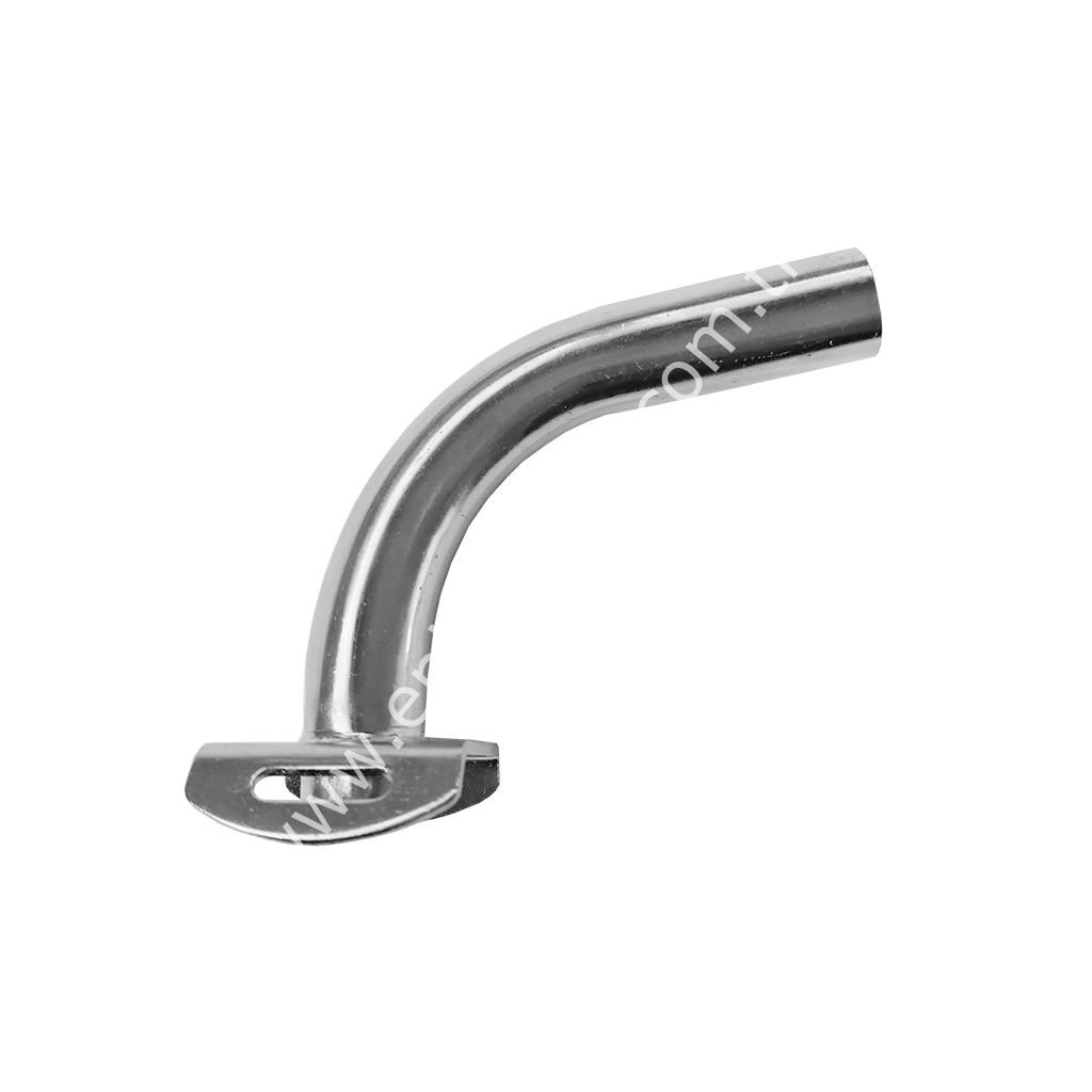 Ø 31 - 52 mm 16 x 18 mm 90° boruya paralel paslanmaz süt girişi