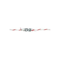 40 mm bantlar için Litzclip çit bandı birleştirme parçası, paslanmaz, 10'lu