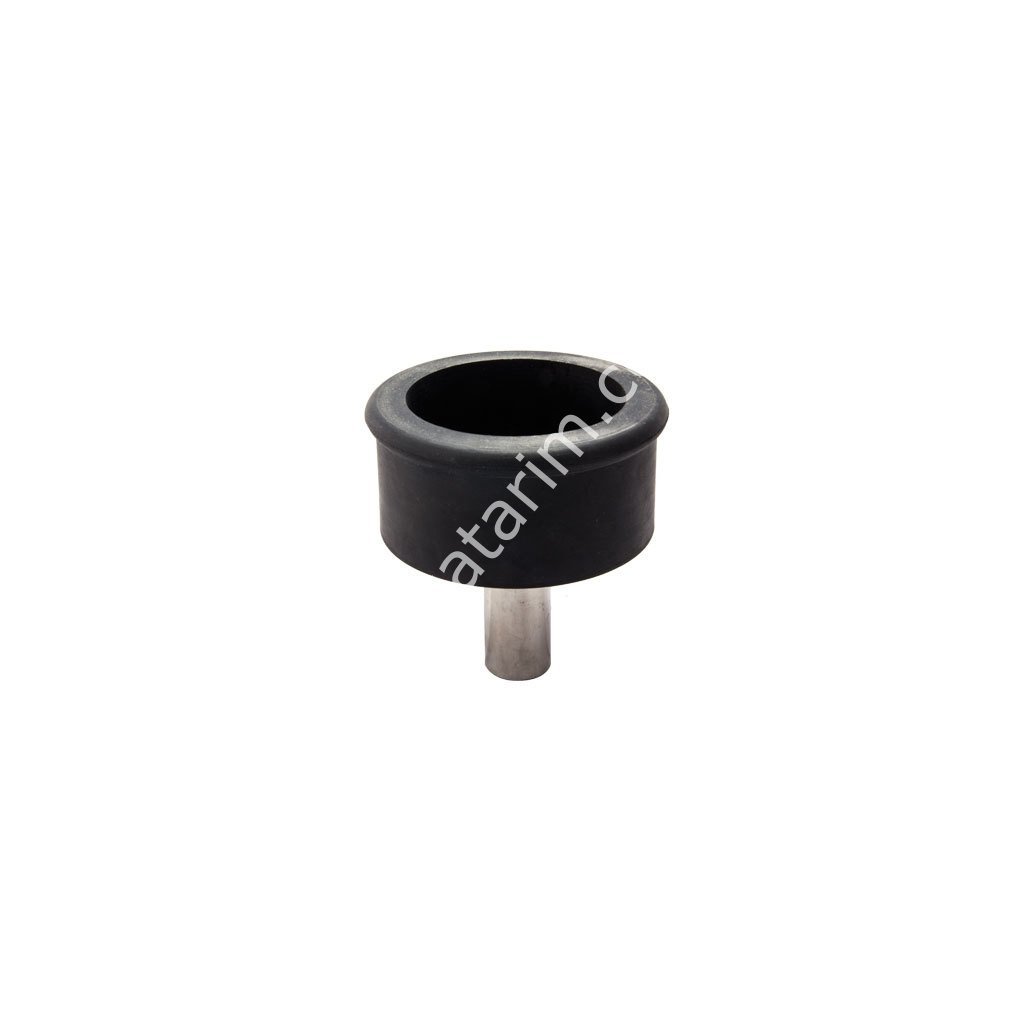 Ø 63 mm 14 x 16 mm krom çıkışlı krom tapa