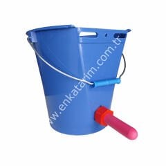Enka 8 lt plastik buzağı emzirme kovası, emzikli