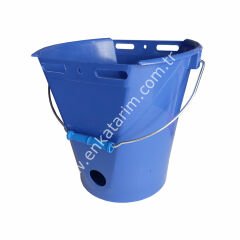 Enka 8 lt plastik buzağı emzirme kovası, emzikli