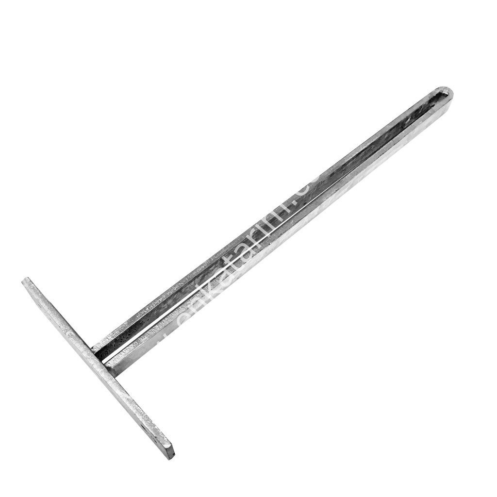 400 mm yatay askılık, paslanmaz