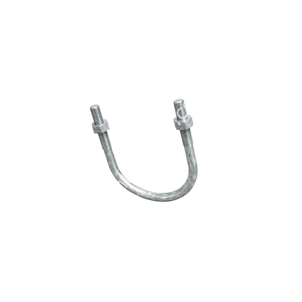 34 mm x M6 galvanizli U-bold, yalak montaj seti