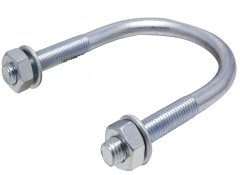 60 mm x M10 galvanizli U-bold