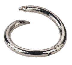 54 mm burun halkası (muşet), nikel kaplamalı