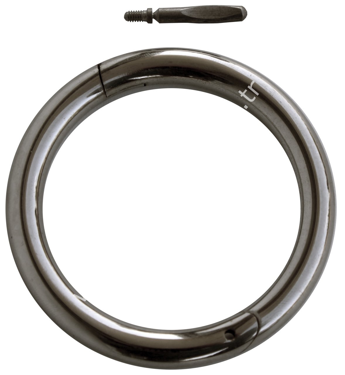 54 mm burun halkası (muşet), nikel kaplamalı