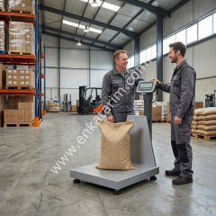 TEM tek Loadcell platform baskül 500 kg