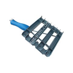 Metal tımar aleti, at ve inek için