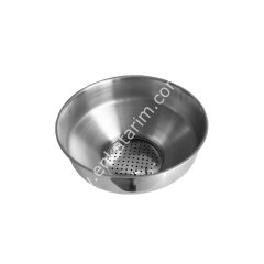 Ø 348 mm paslanmaz çelik süt süzme kabı