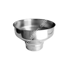 Ø 348 mm paslanmaz çelik süt süzme kabı