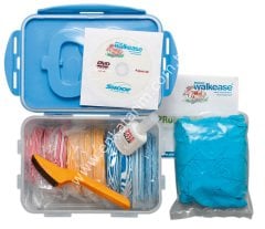 Walkease ayak bakım seti, karma paket, tam başlangıç seti 10'lu