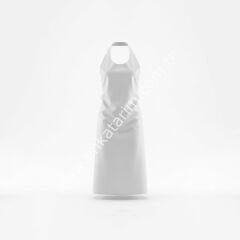 120 x 90 cm Keron hijyenik sağımcı önlüğü, beyaz