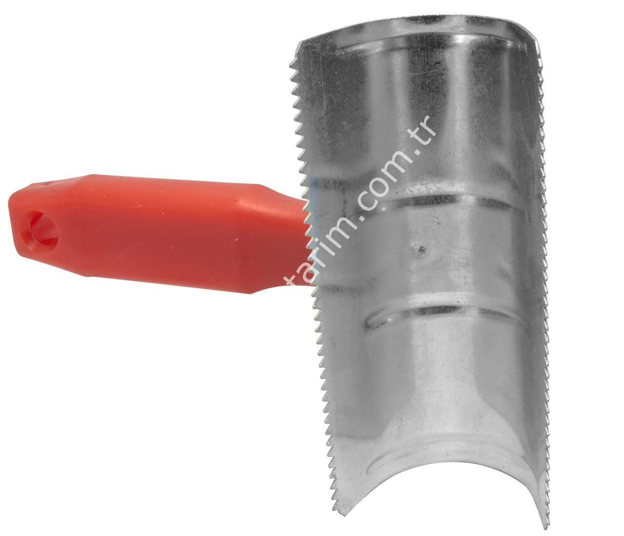 Yarı kıvrık, metal tımar aleti, at ve inek için