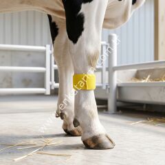 Fetlock sarı cırtlı ayak işaretleme bandı, 10'lu