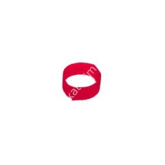 Kırmızı cırtlı ayak işaretleme bandı, 10'lu