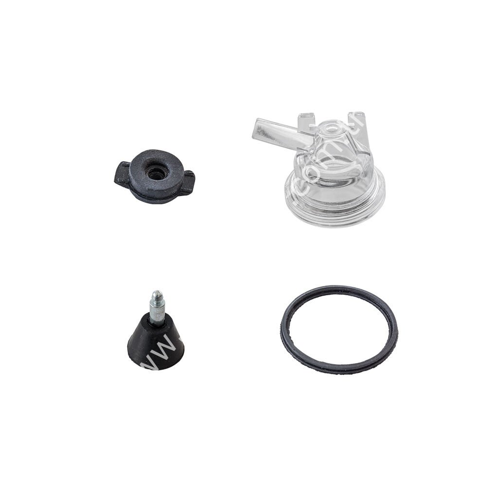 Malzemeli şeffaf kapak, 160 ccm inek pençesi için