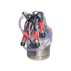 İnek için 30 lt krom güğümlü sağım ünitesi