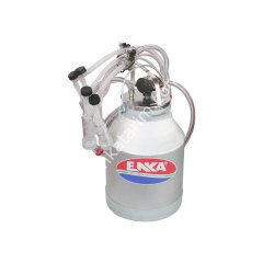 Keçi için 30 lt alüminyum güğümlü sağım ünitesi