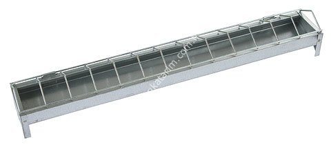 50 x 7 cm galvanizli civciv yemliği