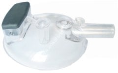 Takozlu şeffaf kapak, 250 ccm ve 340 ccm inek pençesi için