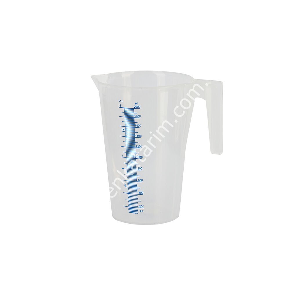 2 lt plastik ölçme kabı