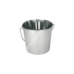 8 lt paslanmaz süt kovası