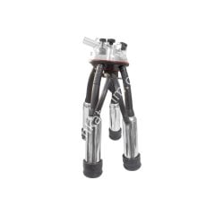 Uzun kauçuk memelikli krom kılıflı Ø 27 mm 340 ccm inek pençeli inek sağım demedi