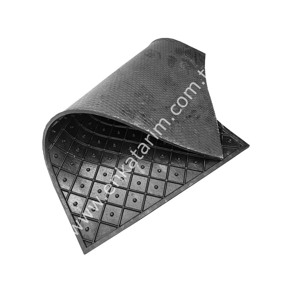 110 x 190 x 2.2 cm viyollü kauçuk hayvan yatağı