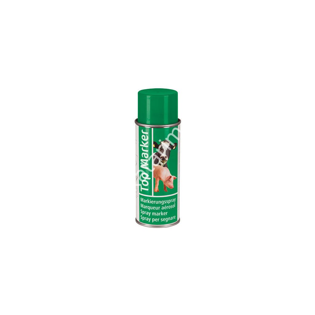 Yeşil renkli Topmarket işaretleme spreyi, 400 ml
