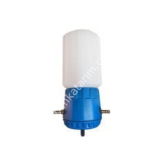 Yağdanlık, vakum pompası ve süt sağım makinesi için, komple set, mavi